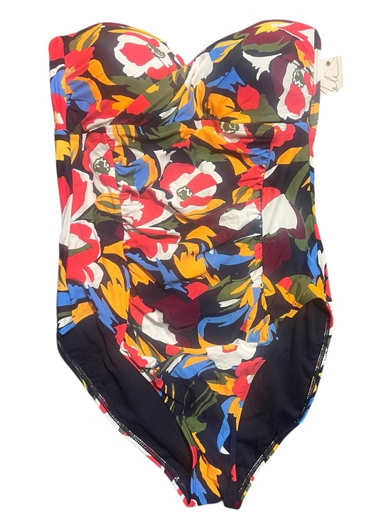 Anne Cole Other - Anne Cole Multi Colored Floral ruched One Piece Swimsuit